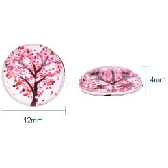 Glas cabochons GGLA-PH0004-23
