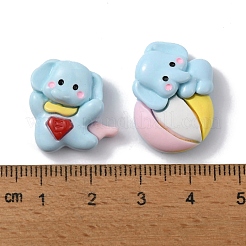 Undurchsichtige Decoden-Cabochons aus Harz CRES-P030-F