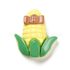Undurchsichtige Decoden-Cabochons aus Kunstharzimitat für Lebensmittel CRES-M016-02D