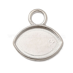 Aluminium-Anhänger Fassungen für Cabochons PALLOY-F318-06P