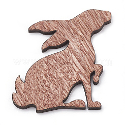 Cabochons aus Platan-Holz WOOD-S040-79