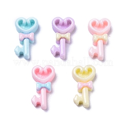 Undurchsichtige süße Decoden-Cabochons aus Harz RESI-B024-03F