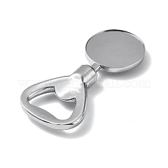 Cabochon-Komponente für Flaschenöffner aus Zinklegierung PALLOY-D312-01P-05