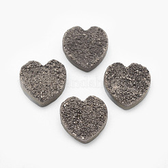 Natürliche Druzy-Quarzkristall-Cabochons G-I207-01L-A