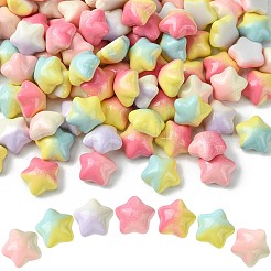 Farbverlauf opake Harz-Cabochons RESI-CJ0003-66