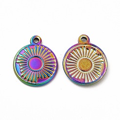 Ionenplattierung (IP) 304 Edelstahl Anhänger Cabochon-Einstellungen STAS-F290-18MC