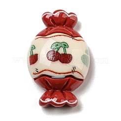 Weihnachts-Thene undurchsichtige Harz Decoden Cabochons RESI-B022-01F