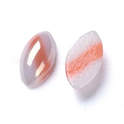 Undurchsichtige Glascabochons GGLA-S038-03G-5x10