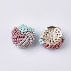 Cabochons aus Glasperlen X-FIND-S321-04D
