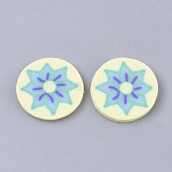 Handgemachter Ton-Cabochon X-CLAY-S092-54C