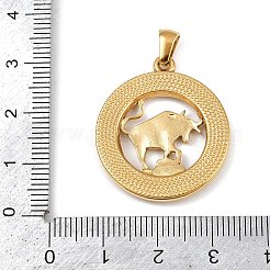 304 Edelstahl Anhänger Strass Fassungen STAS-C131-03G-07