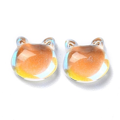 Galvanisische Glas Cabochons EGLA-D007-03