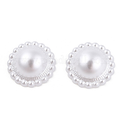 ABS Kunststoffimitation Perle Cabochons SACR-T015-10-01