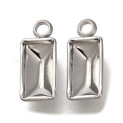 Cabochon-Fassungen für Anhänger aus Edelstahl 304 STAS-I310-24P