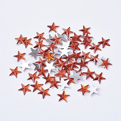 Acryl Strass Cabochons flach zurück RSB385-28