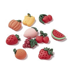 Undurchsichtige Decoden-Cabochons aus Harz RESI-G031-16