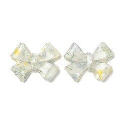 Transparent bedruckte Acryl-Cabochons OACR-M008-01B