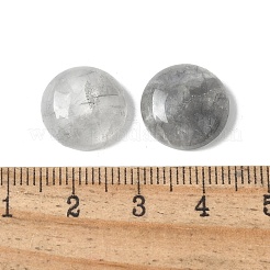 Natürliche wolkige Quarz-Cabochons G-Z075-06H