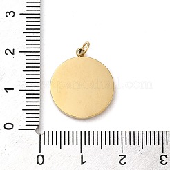 Cabochon-Fassungen für Anhänger aus Edelstahl 304 STAS-K263-45G