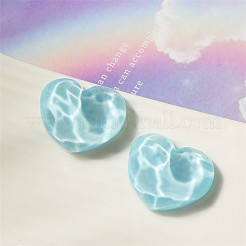 Undurchsichtigen Cabochons HEAR-PW0002-031E