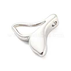 304 Edelstahl Anhänger Cabochon Fassungen für Emaille STAS-I202-18P