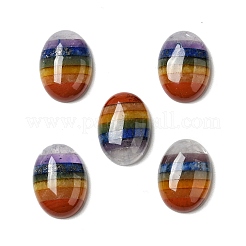 Chakra natürliche gemischte edelstein cabochons G-F724-01A