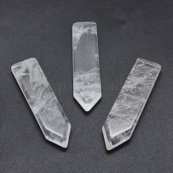 Natürlichen Quarzkristall cabochons G-P384-E10