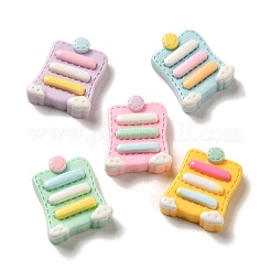 Undurchsichtige Decoden-Cabochons aus Cartoon-Harz RESI-G091-02