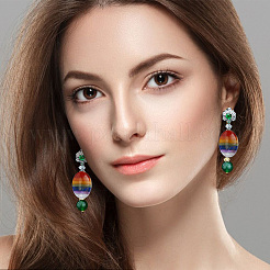 8 Stück Chakra-Cabochons aus natürlichen gemischten Edelsteinen G-GO0001-50