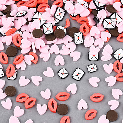 Handgemachter Ton-Cabochon CLAY-N013-02B