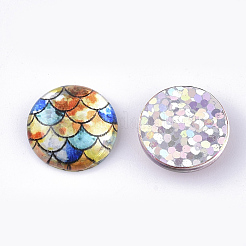 Klebstein Glascabochons für DIY-Projekte GGLA-S047-03