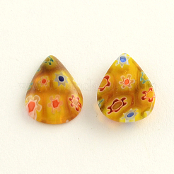 Handgefertigte Millefiori Glas Cabochons LK-R006-06