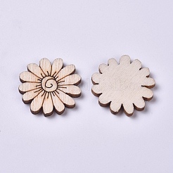 Holz Cabochons WOOD-TAC0003-21