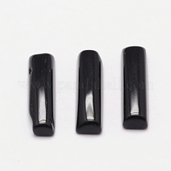 Gefärbte Rechteck natürliche Achat Cabochon G-K027-02