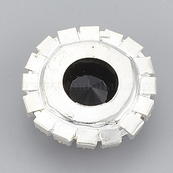 Flache Cabochons aus Messing mit flachem Rücken RB-S048-16