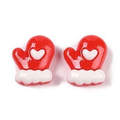 Weihnachtsmotiv opake Decoden-Cabochons aus Kunstharz CRES-M036-03A