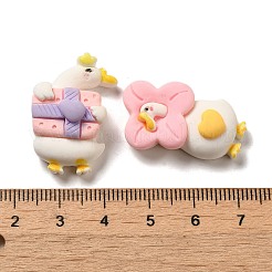 Undurchsichtige Decoden-Cabochons aus Cartoon-Harz RESI-G091-01
