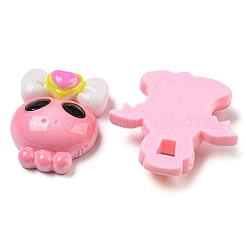 Undurchsichtige Decoden-Cabochons aus Harz CRES-R200-04