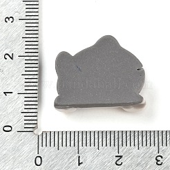 Süßer Hund frisst Knochen undurchsichtige Decoden-Cabochons aus Kunstharz CRES-Q220-04B-01