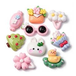 Undurchsichtigen Cabochons CRES-Q012-02