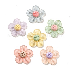 Transparente Decoden-Cabochons aus Harz RESI-S04-07
