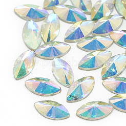 DIY flache Rückseite K9 Glas Strass Cabochons RGLA-T059-4x8mm-01
