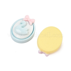 Undurchsichtigen Cabochons CRES-M037-08D