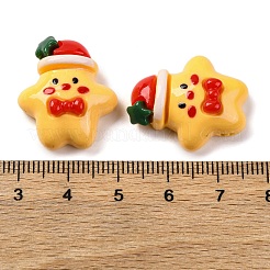 Weihnachtsthema Harzcabochons RESI-R451-01A