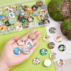 Glas cabochons GLAA-PH0002-28B