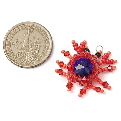 Saatperlen Perlen Charms PALLOY-MZ00343