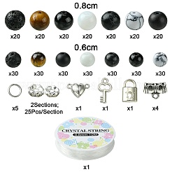 DIY-Set zur Herstellung von Pärchen-Armbändern DIY-YW0008-23