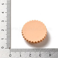 Undurchsichtige Decoden-Cabochons aus Kunstharzimitat für Lebensmittel CRES-H001-03C