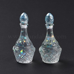 Schnullerflasche Cabochon aus transparentem Harz RESI-E025-05B
