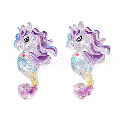 Transparente Harzcabochons CRES-N018-055